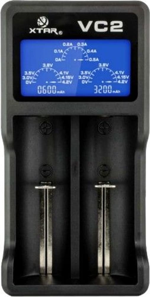 Xtar VC2 Li-ion Batteriladdare, view: 0