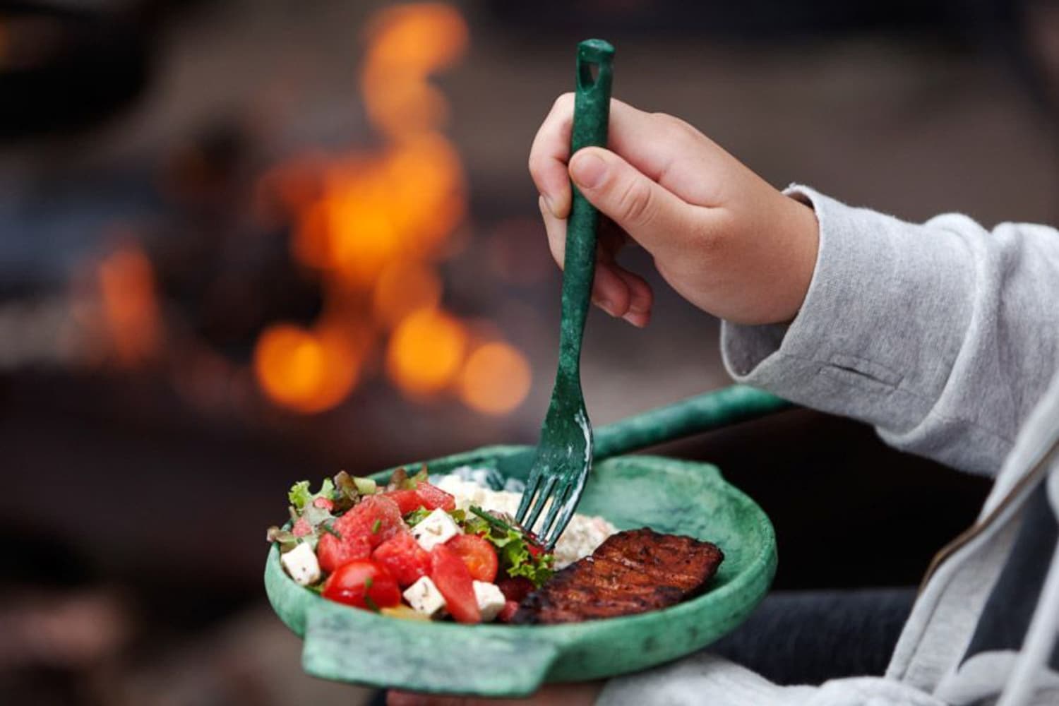 Cutlery 4-pieces Green, view: 1