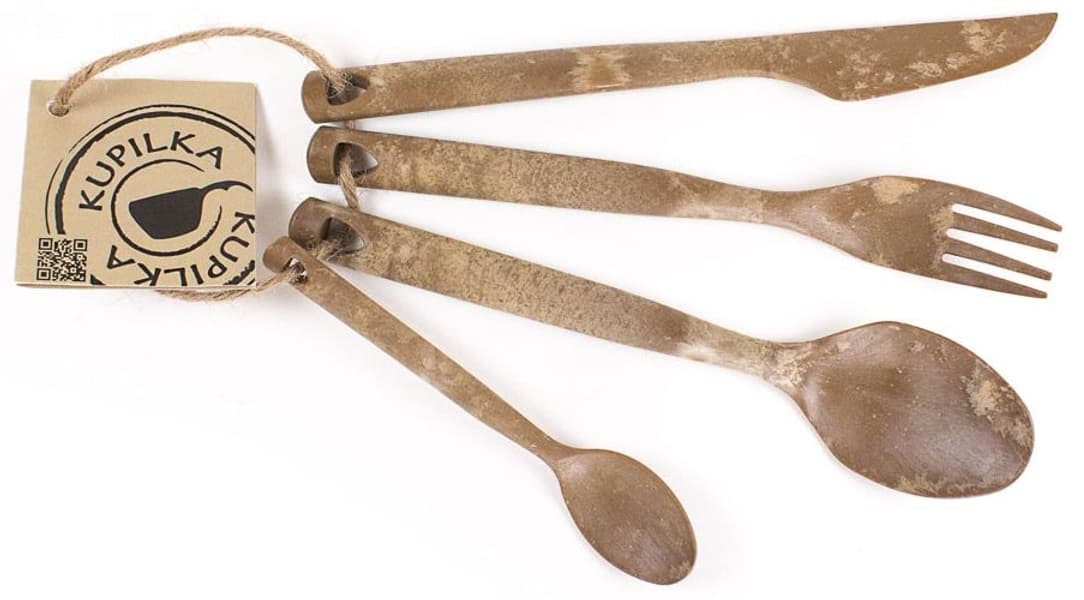 Cutlery 4-pieces Brown, view: 0