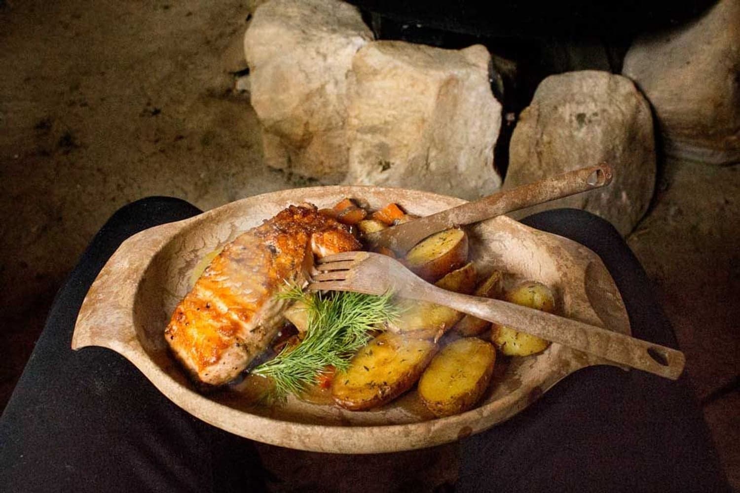 Cutlery 4-pieces Brown, view: 2