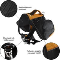 Baxter Backpack Black/Orange - view: 2