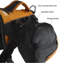 Baxter Backpack Black/Orange - view: 1