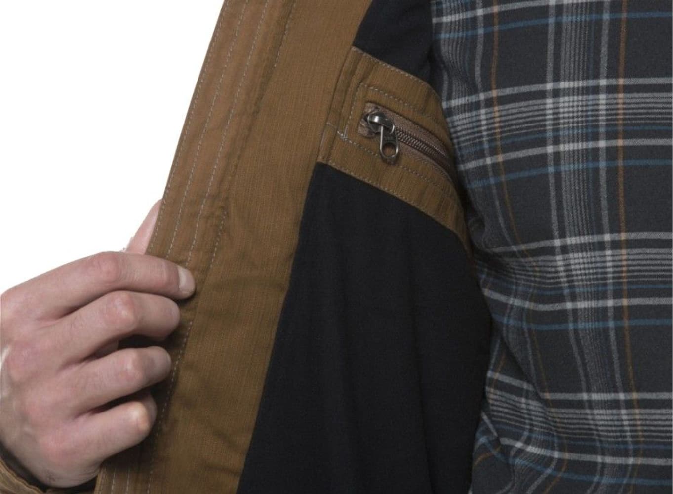 M's Burr Jacket Gun Metal, view: 3