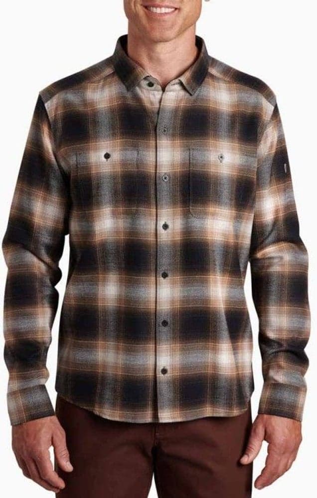 M's Law Flannel LS Dark Earth, view: 0