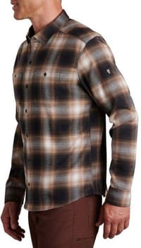 M's Law Flannel LS Dark Earth - view: 2