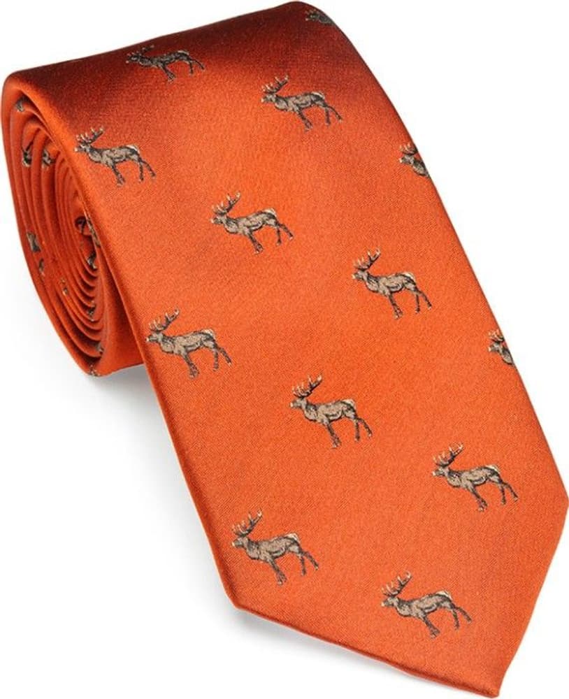 New Deer Tie Orange, view: 0