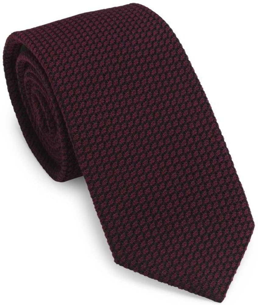 Silk/Wool Tie Grape, view: 0