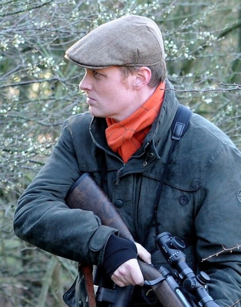 Woodland Scarf Orange Green, view: 1