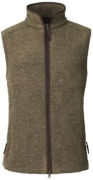 Isla Vest Fleece Wool Olive, view: 0