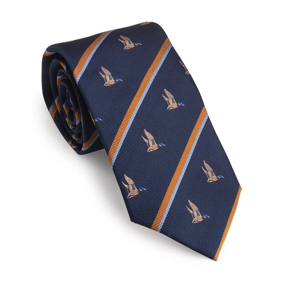 Regimental Stripe Tie Duck, view: 0