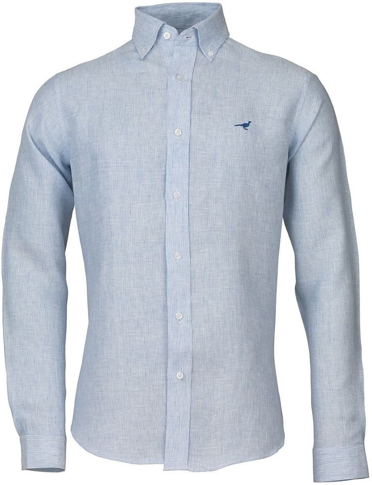 Portofino Linen Shirt Blue, view: 0