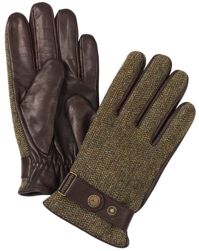 M's Cornwall Tweed and Lambskin Gloves, view: 0