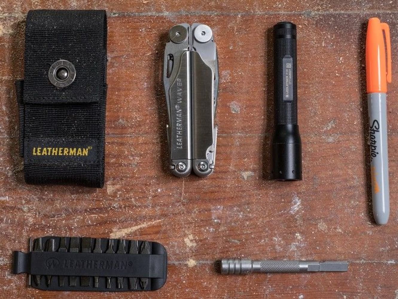 Nylon Sheath with Pockets Medium, view: 3