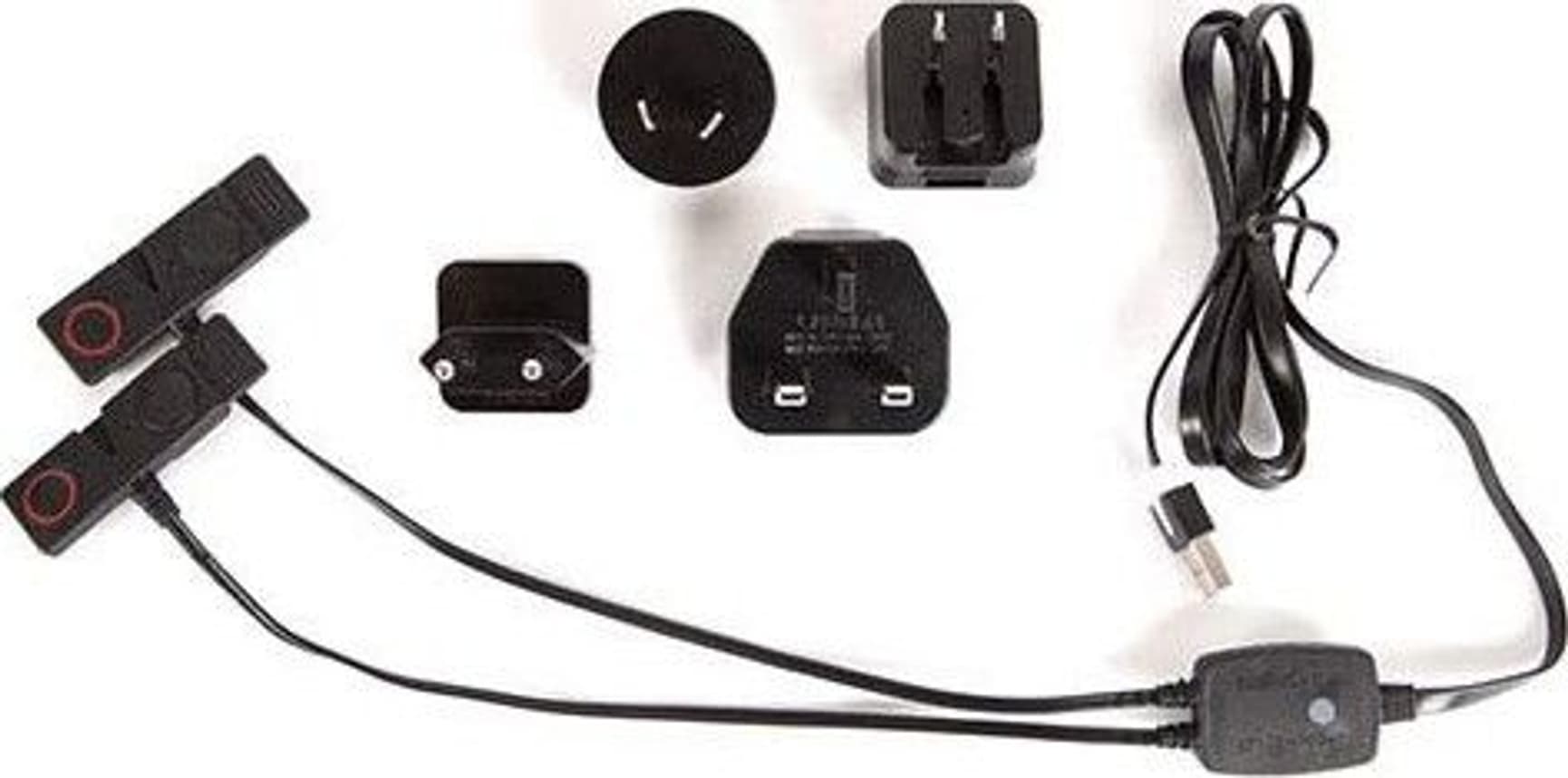 USB-lader med 4 adaptere, view: 0