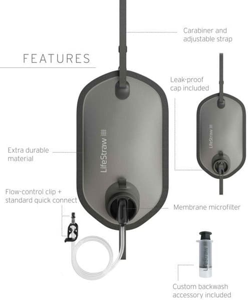 Peak Gravity 8L Dark Grey, view: 1