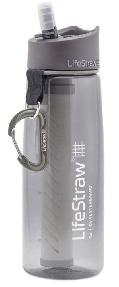 LifeStraw Go Bottle 2.1 Grey Vannflaske, view: 0