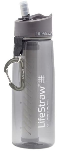LifeStraw Go Bottle 2.1 Grey Vannflaske, view: 0