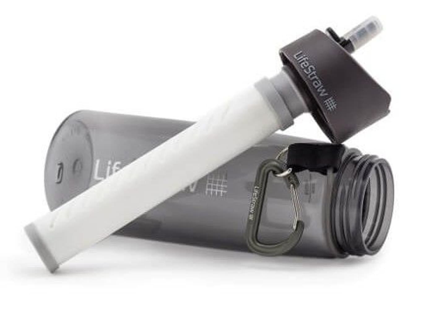 LifeStraw Go Bottle 2.1 Grey Vannflaske, view: 1