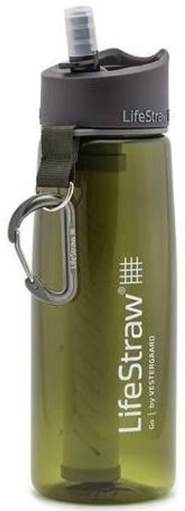 LifeStraw Go 2-Stage Water Bottle With Filter Green, view: 0