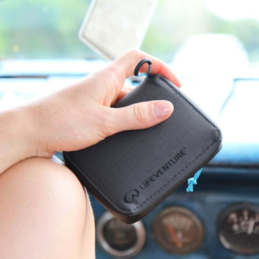 RFID Bi-Fold Wallet, Recycled Grey, view: 4