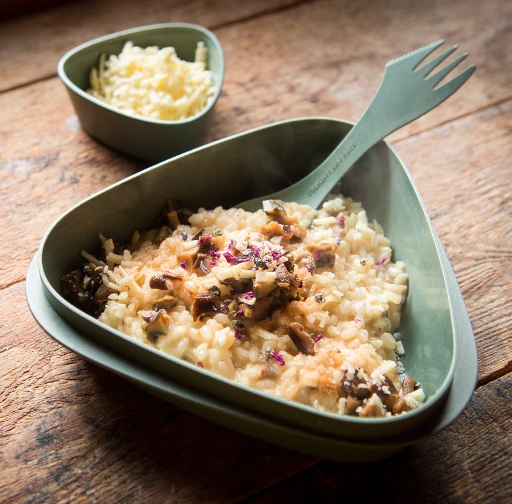 Spork Lefty Sandy Green / Dusty Pink, view: 1