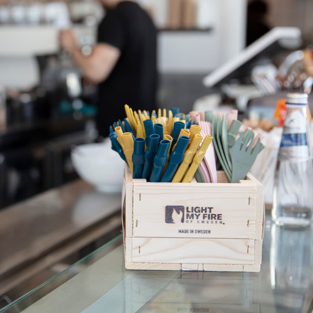 Spork'n Straw Sandy Green, view: 3