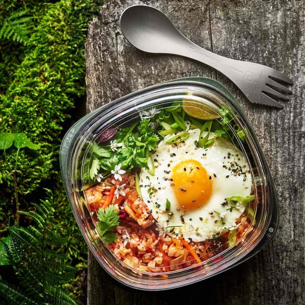 MyBox Lunchbox Sagegreen, view: 1