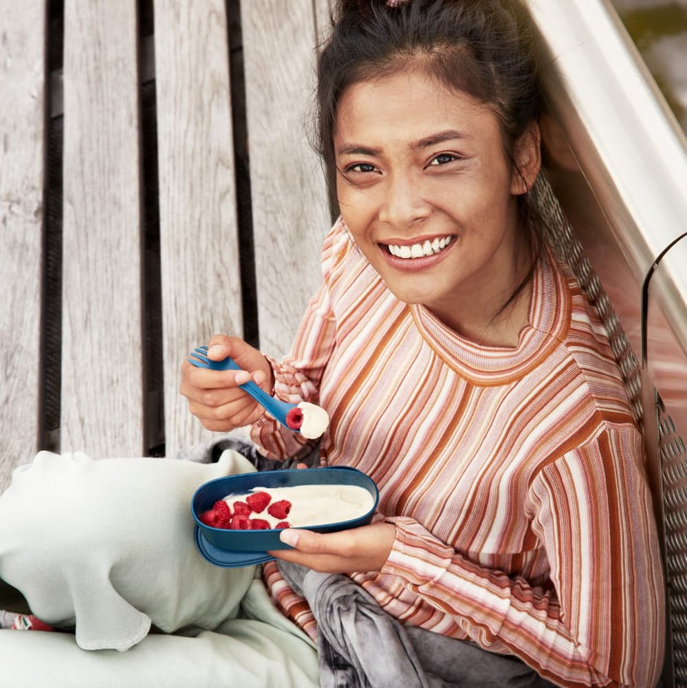 Spork Little 2-pack Sandy Green / Dusty Pink, view: 3