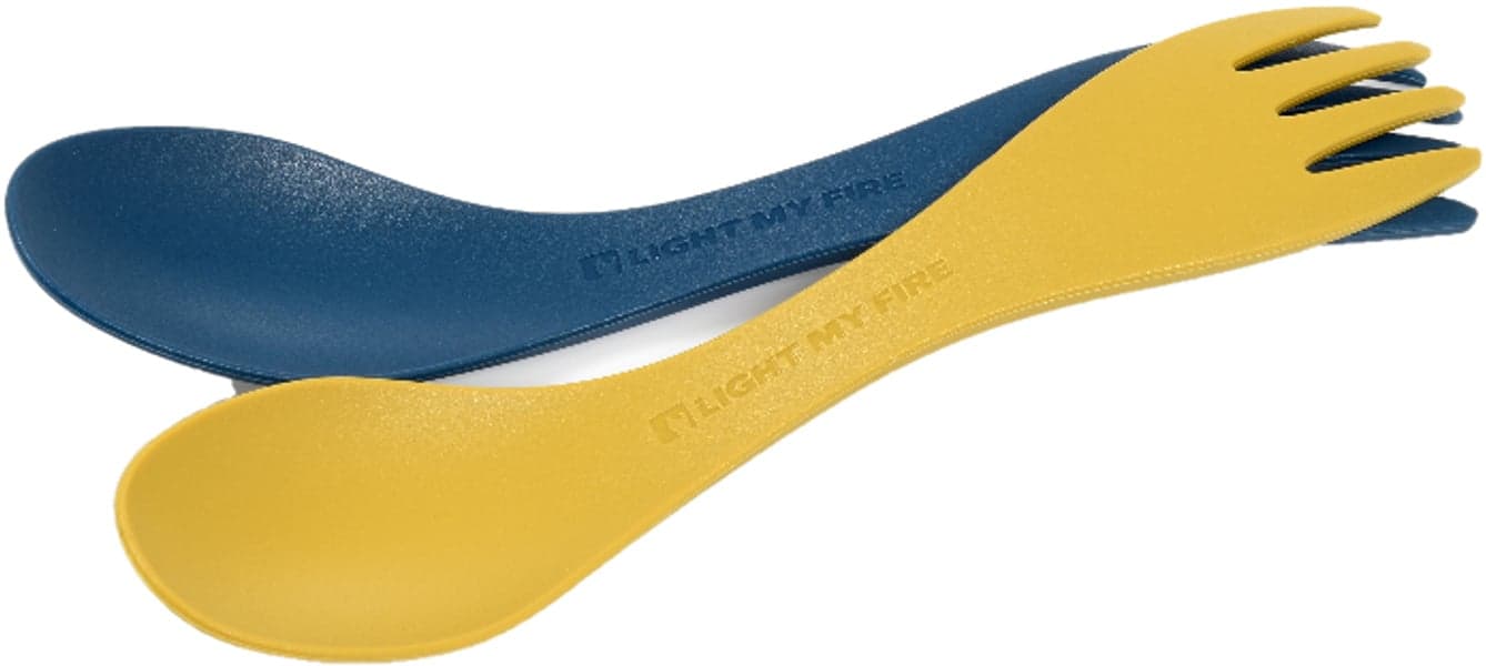 Spork Little 2-pack Musty Yellow / Hazy Blue, view: 0