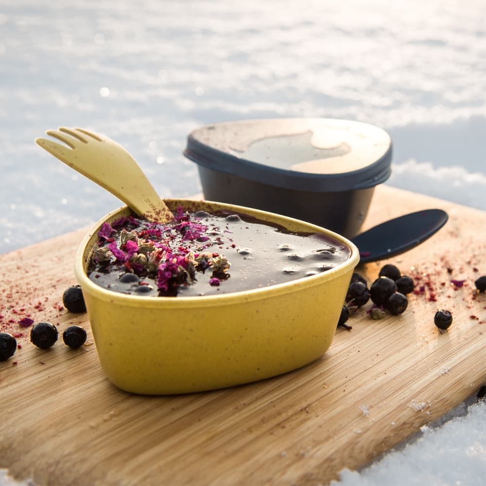 Spork Little 2-pack Musty Yellow / Hazy Blue, view: 2