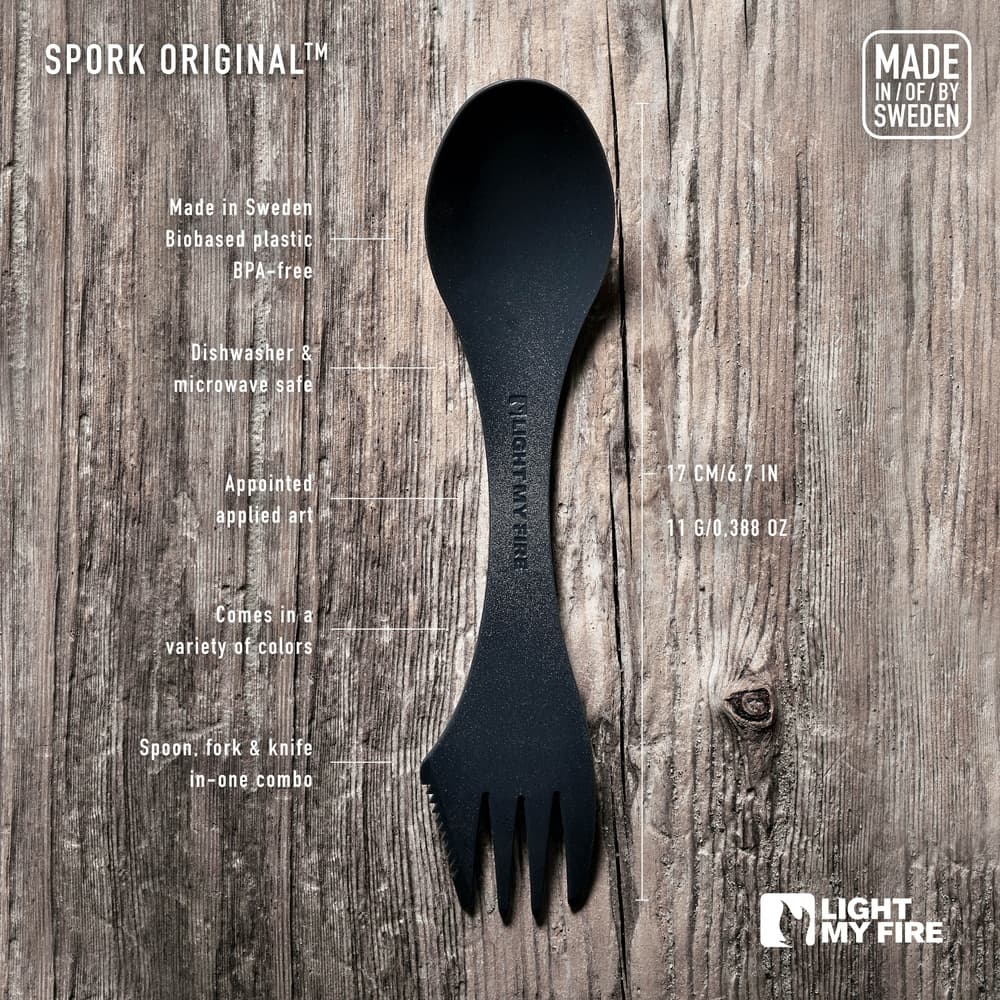Spork Original 2-pack Musty Yellow / Hazy Blue, view: 5