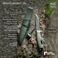 Swedish FireKnife 2 in1 Rusty Orange - view: 0