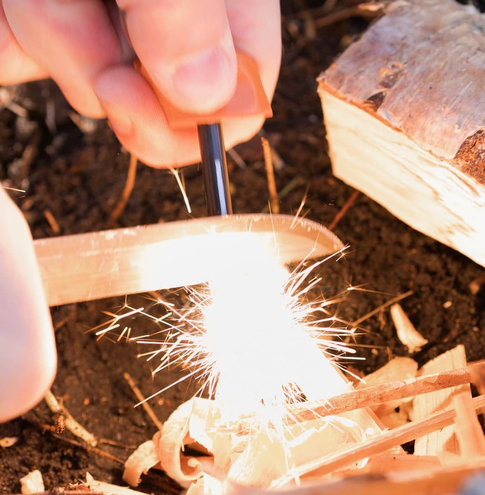 Swedish FireKnife 2 in1 Rusty Orange, view: 5