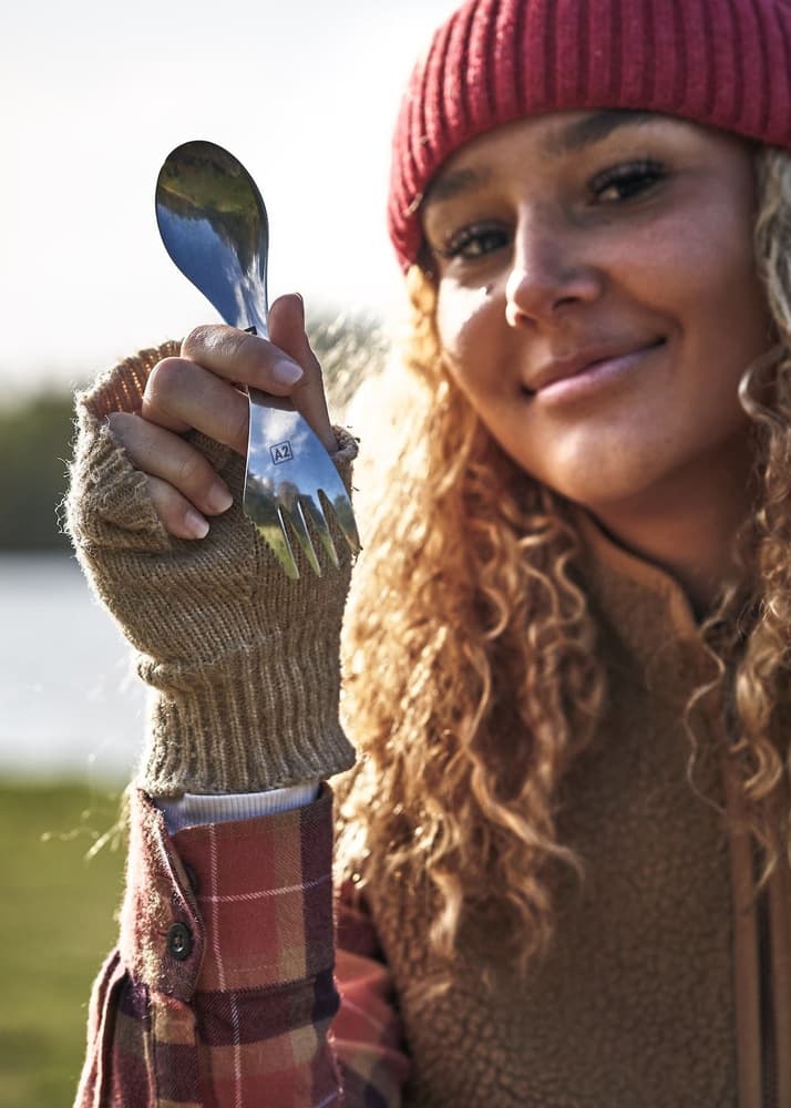 Swedish Spork Stainless bulk, view: 1