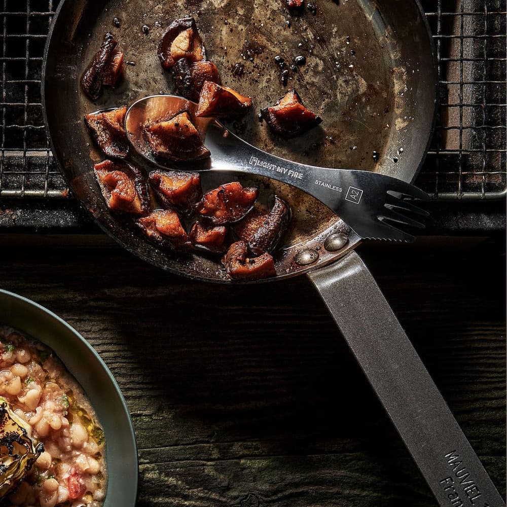 Swedish Spork Stainless bulk, view: 3