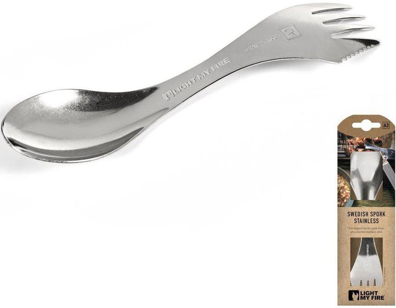 Swedish Spork stainless pinpack, view: 1