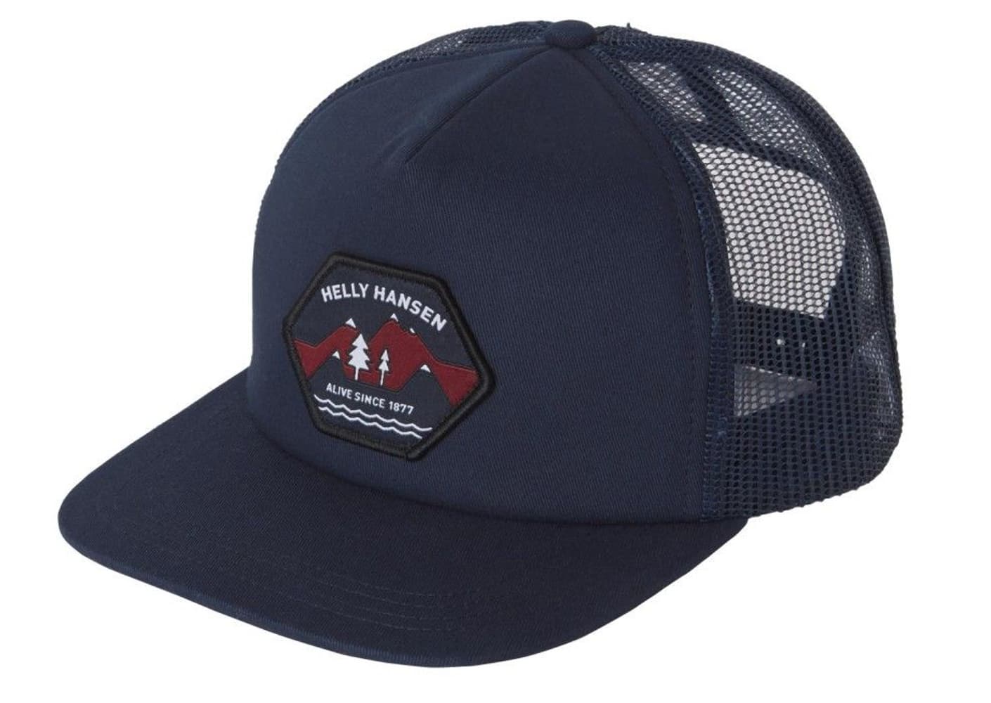 HH Flatbrim Trucker Cap Navy, view: 0