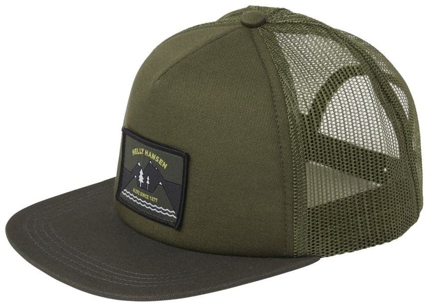 HH Flatbrim Trucker Cap Lav Green, view: 0