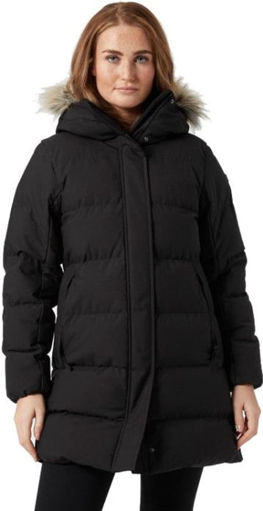 W's Blossom Puffy Parka Black, view: 2