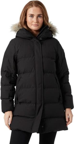 W's Blossom Puffy Parka Black, view: 2