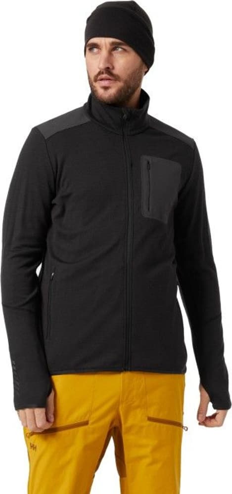 M's Lifa Merino Midlayer Black, view: 2