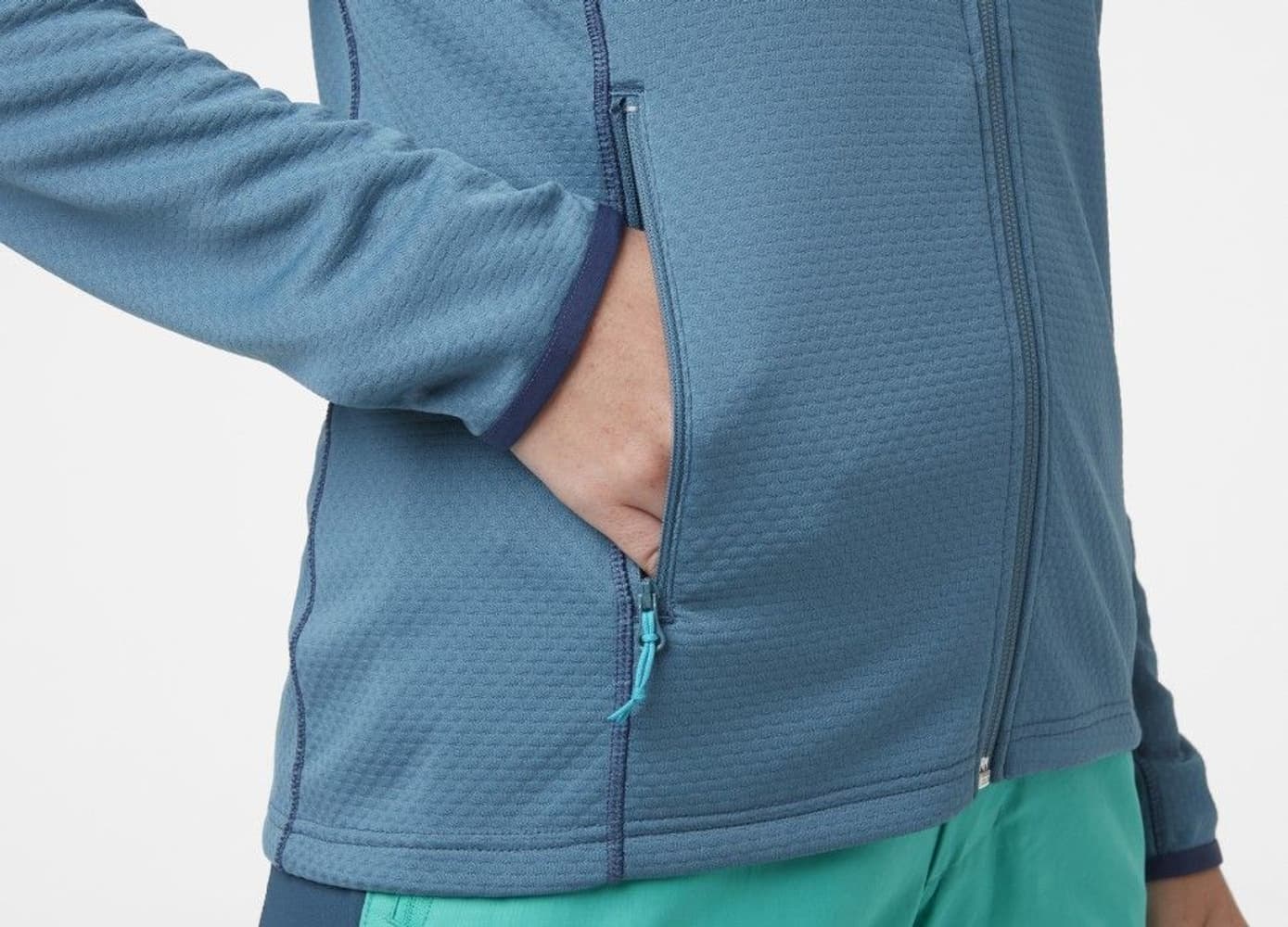 W's Rapid Midlayer Jacket North Teal Blue, view: 4