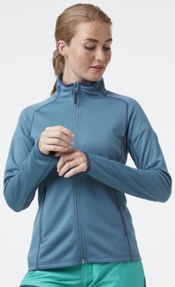 W's Rapid Midlayer Jacket North Teal Blue, view: 2