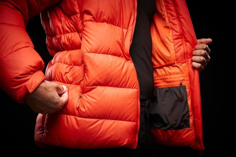 M's Verglas Polar Down Jacket Patrol Orange, view: 8
