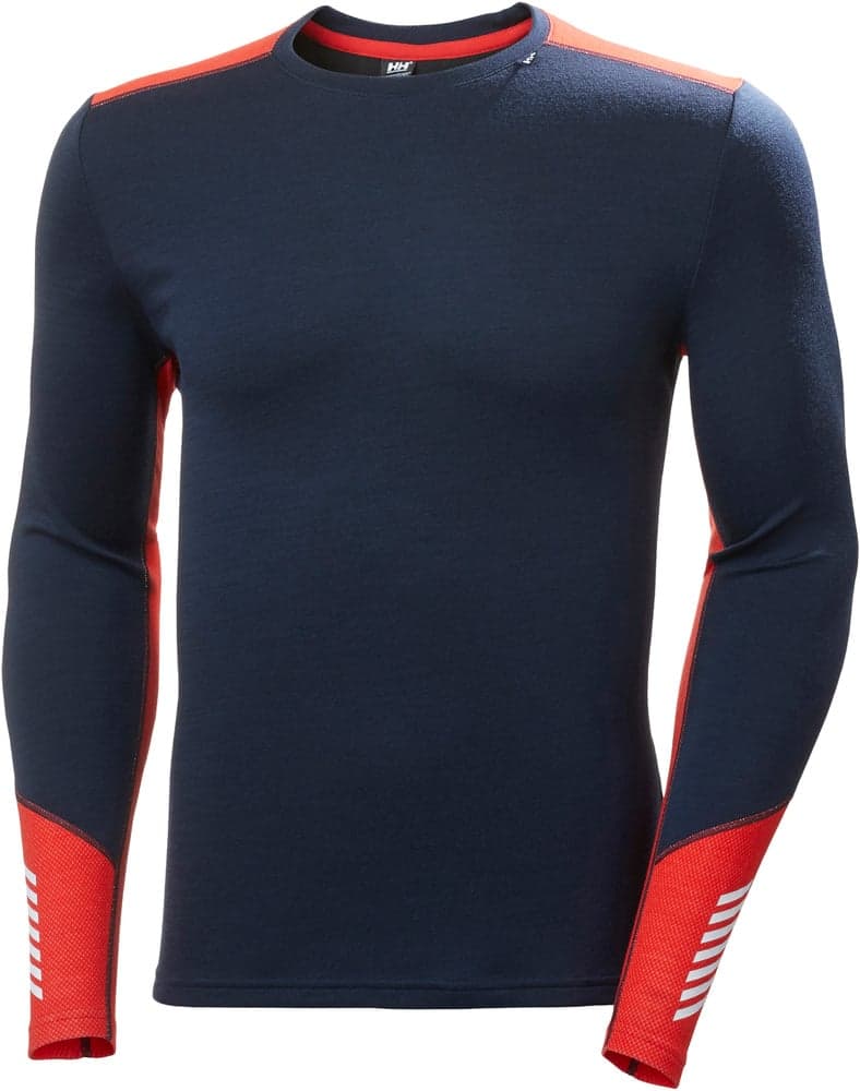 M's Lifa Merino Midweight Crew Navy, view: 0