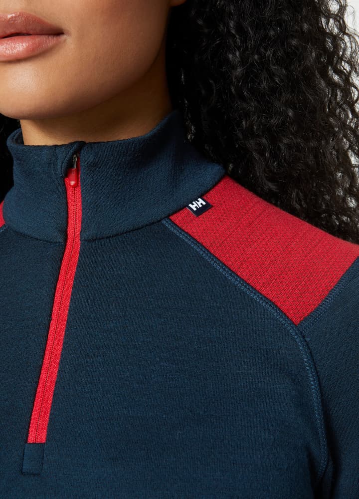 W's Lifa Merino Midweight 1/2 Zip Navy, view: 5