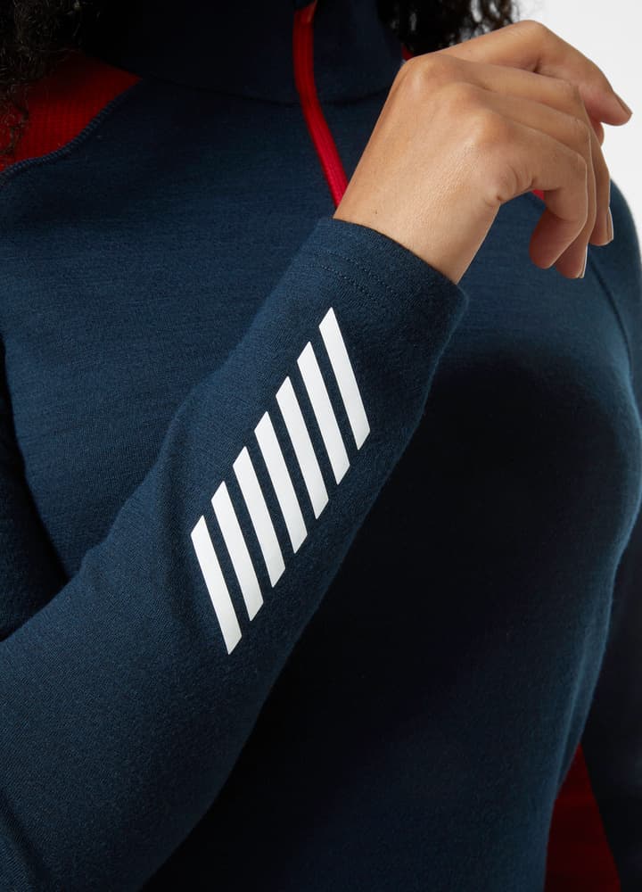 W's Lifa Merino Midweight 1/2 Zip Navy, view: 4
