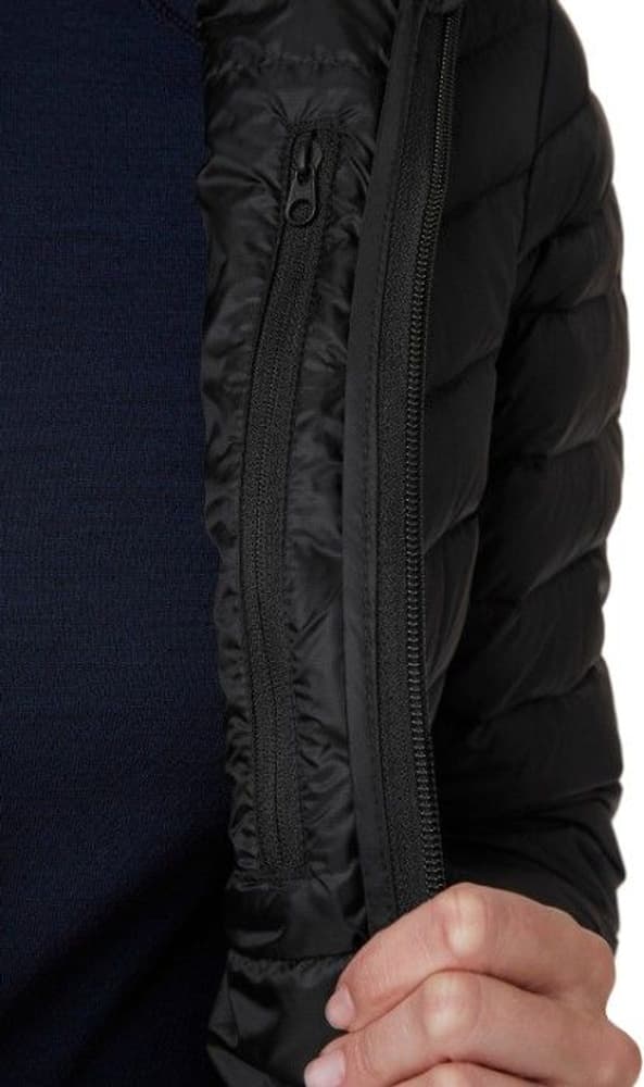 W's Verglas Hooded Down Insulator Black, view: 5