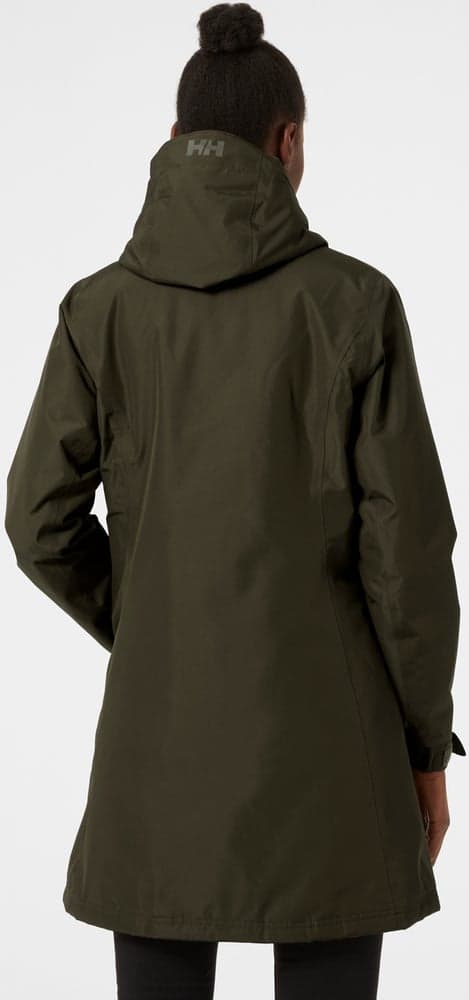 W's Long Belfast Winter Jacket Utility Green, view: 3