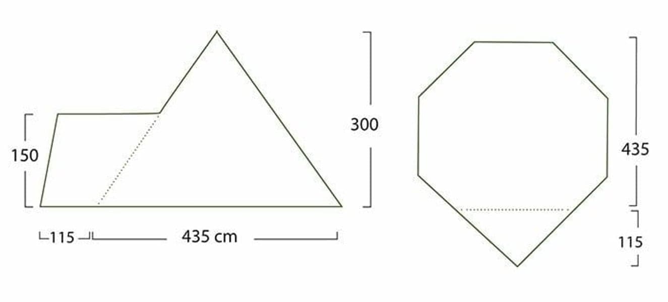 Varanger 8-10 Camp Outer Tent incl. Pole, view: 9